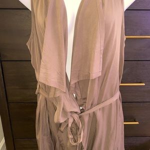 Bobeau sleeveless duster